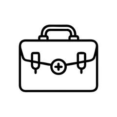 Icon of a doctorchest / first aid kit