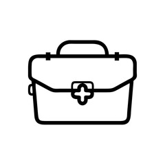 Icon of a doctorchest / first aid kit