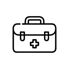 Icon of a doctorchest / first aid kit