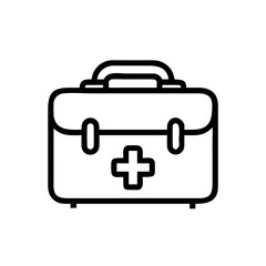 Icon of a doctorchest / first aid kit