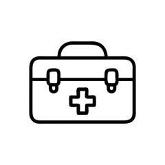Icon of a doctorchest / first aid kit
