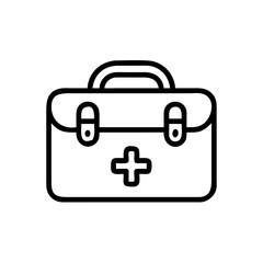 Icon of a doctorchest / first aid kit
