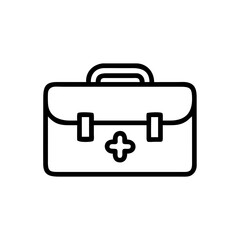 Icon of a doctorchest / first aid kit