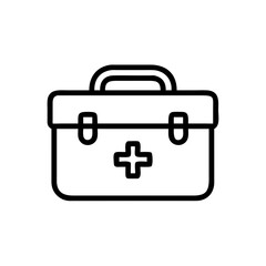 Icon of a doctorchest / first aid kit