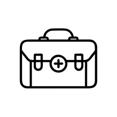 Icon of a doctorchest / first aid kit