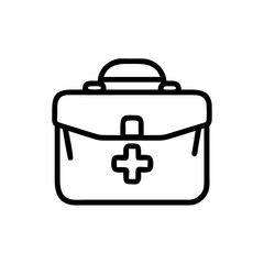Icon of a doctorchest / first aid kit