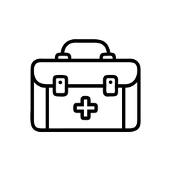 Icon of a doctorchest / first aid kit