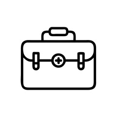 Icon of a doctorchest / first aid kit