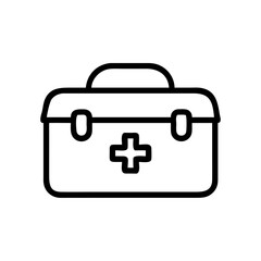 Icon of a doctorchest / first aid kit