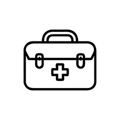 Icon of a doctorchest / first aid kit