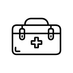 Icon of a doctorchest / first aid kit