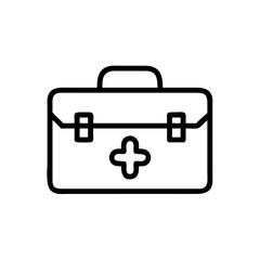 Icon of a doctorchest / first aid kit