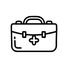 Icon of a doctorchest / first aid kit