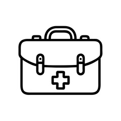 Icon of a doctorchest / first aid kit
