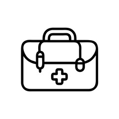 Icon of a doctorchest / first aid kit