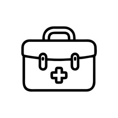 Icon of a doctorchest / first aid kit