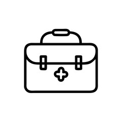 Icon of a doctorchest / first aid kit