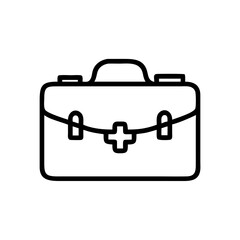 Icon of a doctorchest / first aid kit