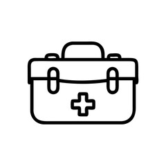 Icon of a doctorchest / first aid kit