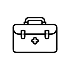 Icon of a doctorchest / first aid kit