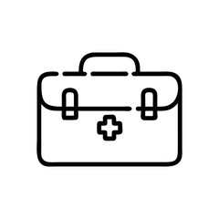 Icon of a doctorchest / first aid kit