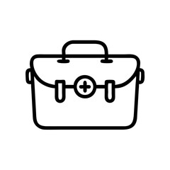 Icon of a doctorchest / first aid kit
