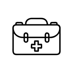 Icon of a doctorchest / first aid kit