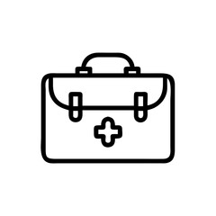 Icon of a doctorchest / first aid kit