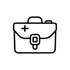 Icon of a doctorchest / first aid kit