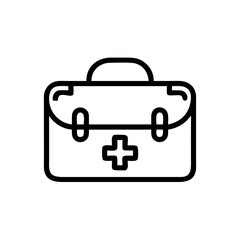 Icon of a doctorchest / first aid kit