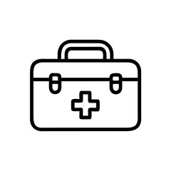 Icon of a doctorchest / first aid kit