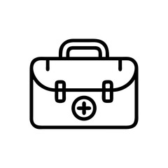 Icon of a doctorchest / first aid kit