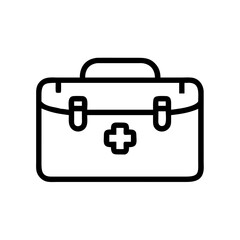 Icon of a doctorchest / first aid kit