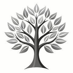 Obraz premium vector tree silhouette