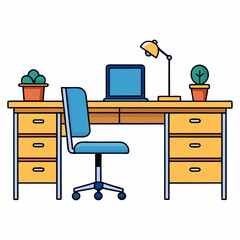 vector illustration of furniture