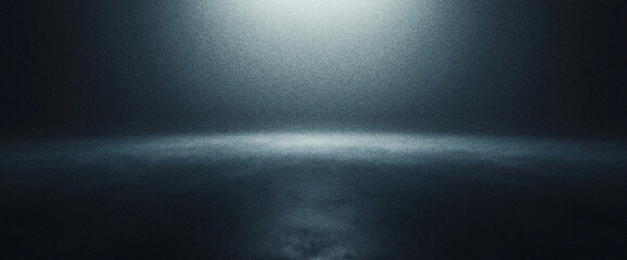 Smooth black gradient with soft light transitions and delicate design, panoramic clean texture background