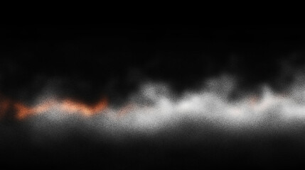 Soft smoky transitions with deep black contrast and smooth light falloff in an abstract gradient textured background