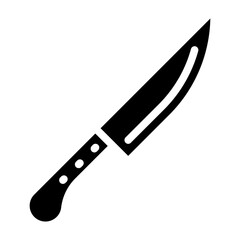 Cutting Knife line icon