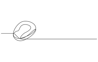 Continuous one line art Bedpan