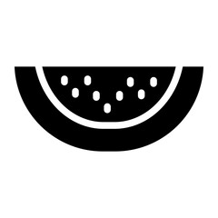 Watermelon line icon
