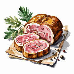 Gourmet Scrapple Slices