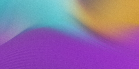 Abstract background featuring a blend of purple teal and yellow hues in a smooth gradient style