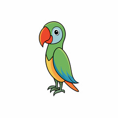 parrot on a branch