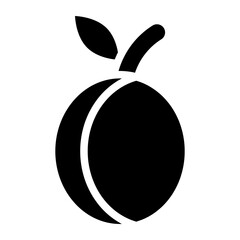 Plum line icon