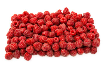 Tasty fresh raspberry as a background.