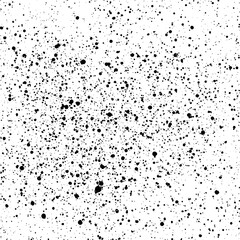 Ink Splatter Texture Background Vector Design Black Spots And Dots Grunge Style