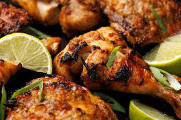 Baked Jerk Chicken with Lime and Spices
