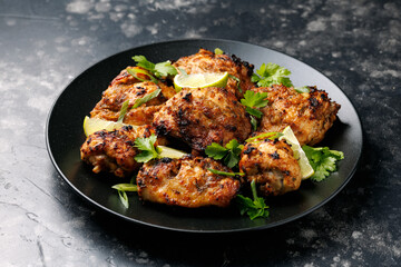 Baked Jerk Chicken with Lime and Spices