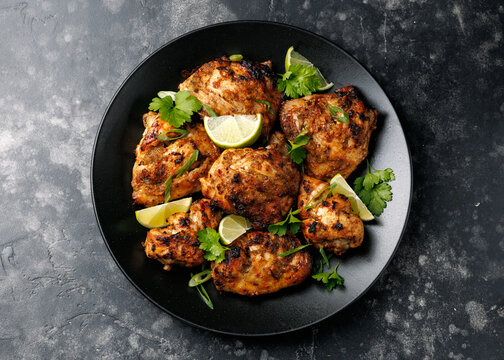 Baked Jerk Chicken with Lime and Spices