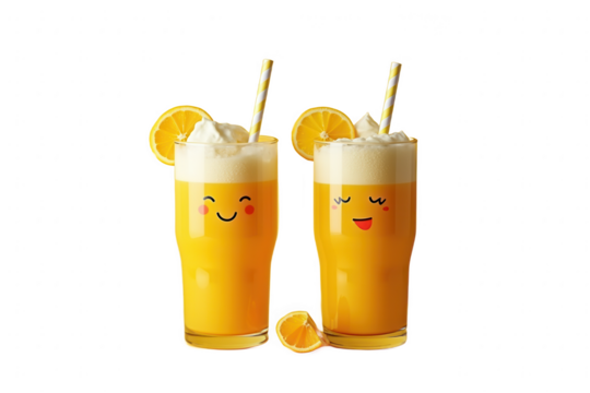 Playful citrus drinks, freshly squeezed!